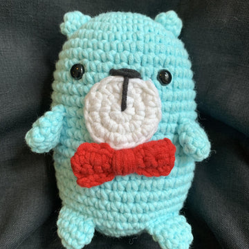 Blue Bear Amigurumi