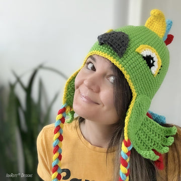 Skye the Parrot Hat