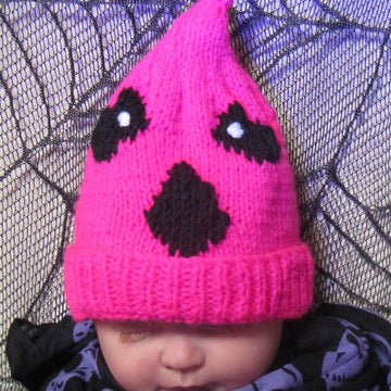 Free Baby Halloween Scream Beanies