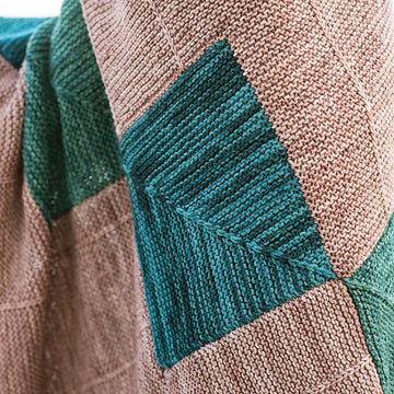 Garter Puzzle Blanket