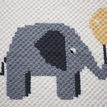 Ellen the Elephant Blanket