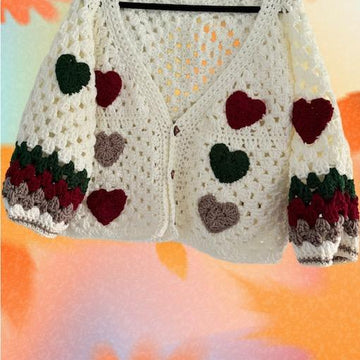 Chunky Crochet Cardigan