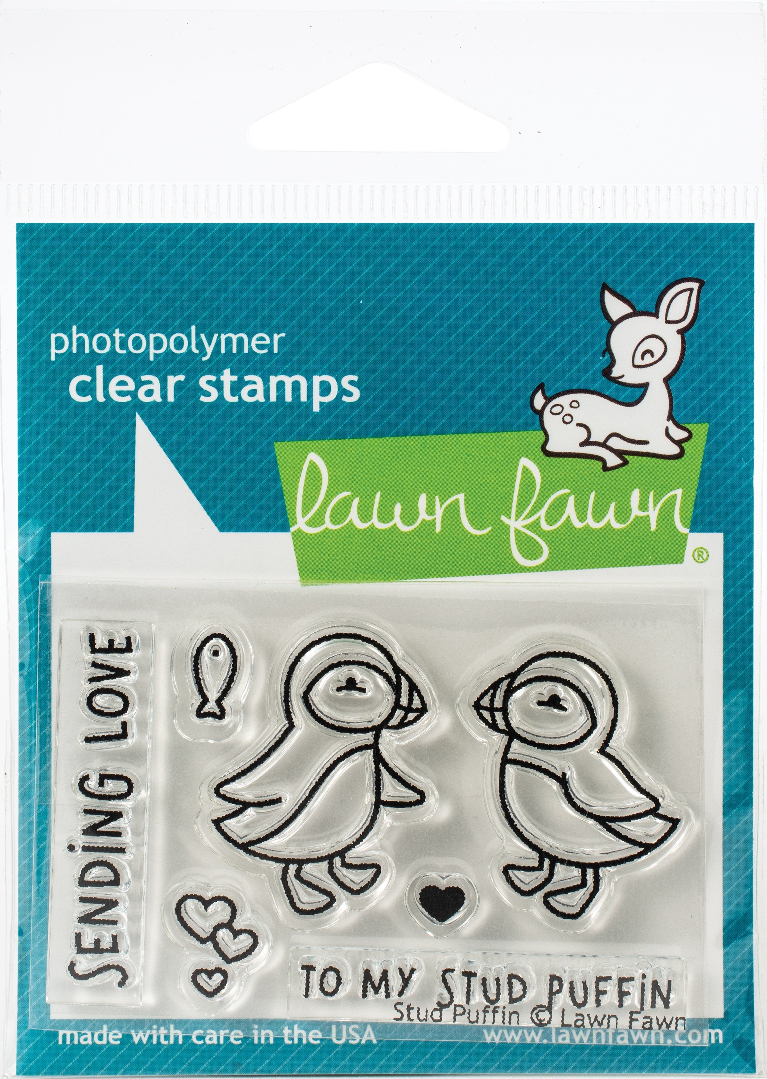 Lawn Fawn Clear Stamps 3"X2" - Stud Puffin
