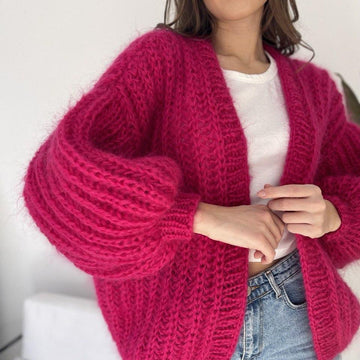 Chunky Mohair Cardigan