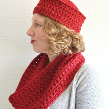 Paris Pillbox Hat & Cowl Set