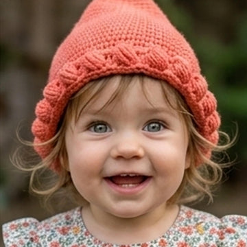 Crochet Acorn Beanie Pattern For Children Newborn Baby