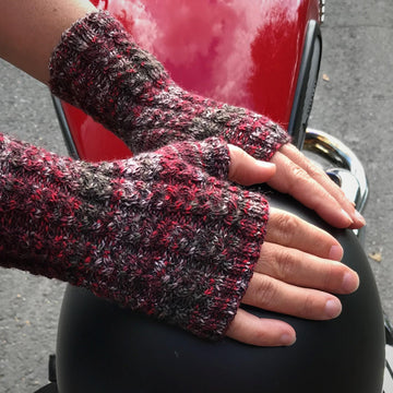 Speed Bump Fingerless Mitts
