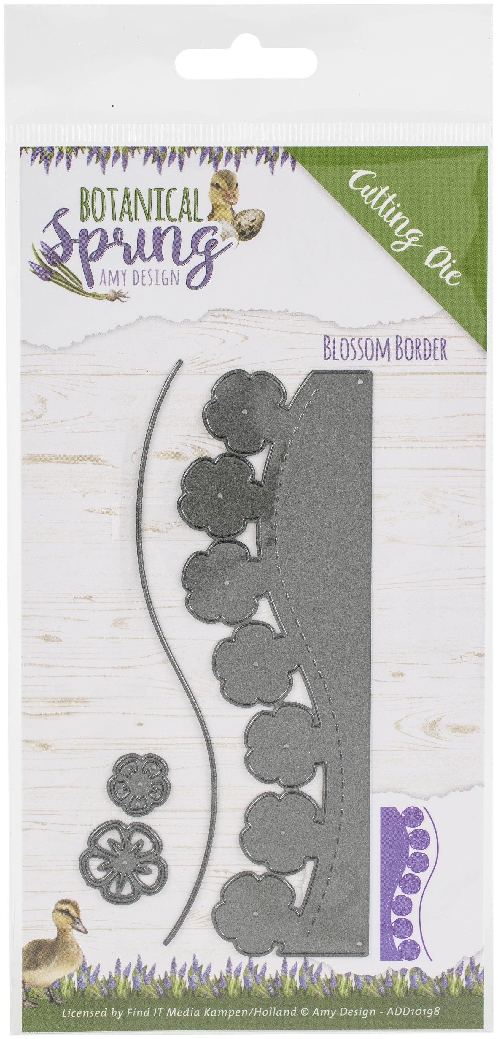 Find It Trading Amy Design Die - Blossom Border, Botanical Spring