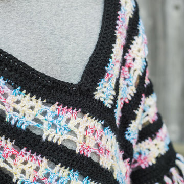 Girls' Sugar Skull Poncho