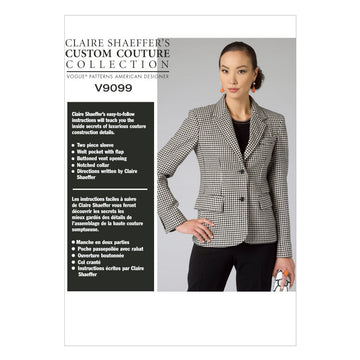 Vogue Misses' Jacket V9099 - Sewing Pattern