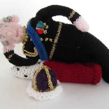 King Charles III Doll Robe Crown Royal Coronation