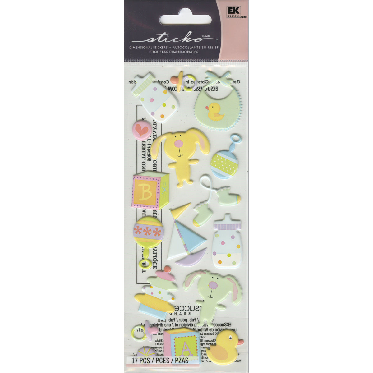 Sticko Dimensional Stickers - Baby Toys