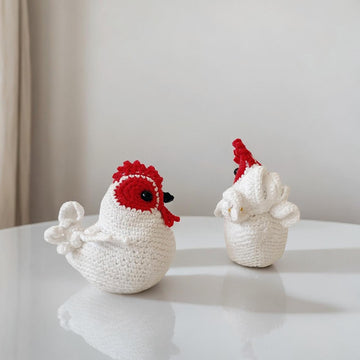 Rooster and Hen