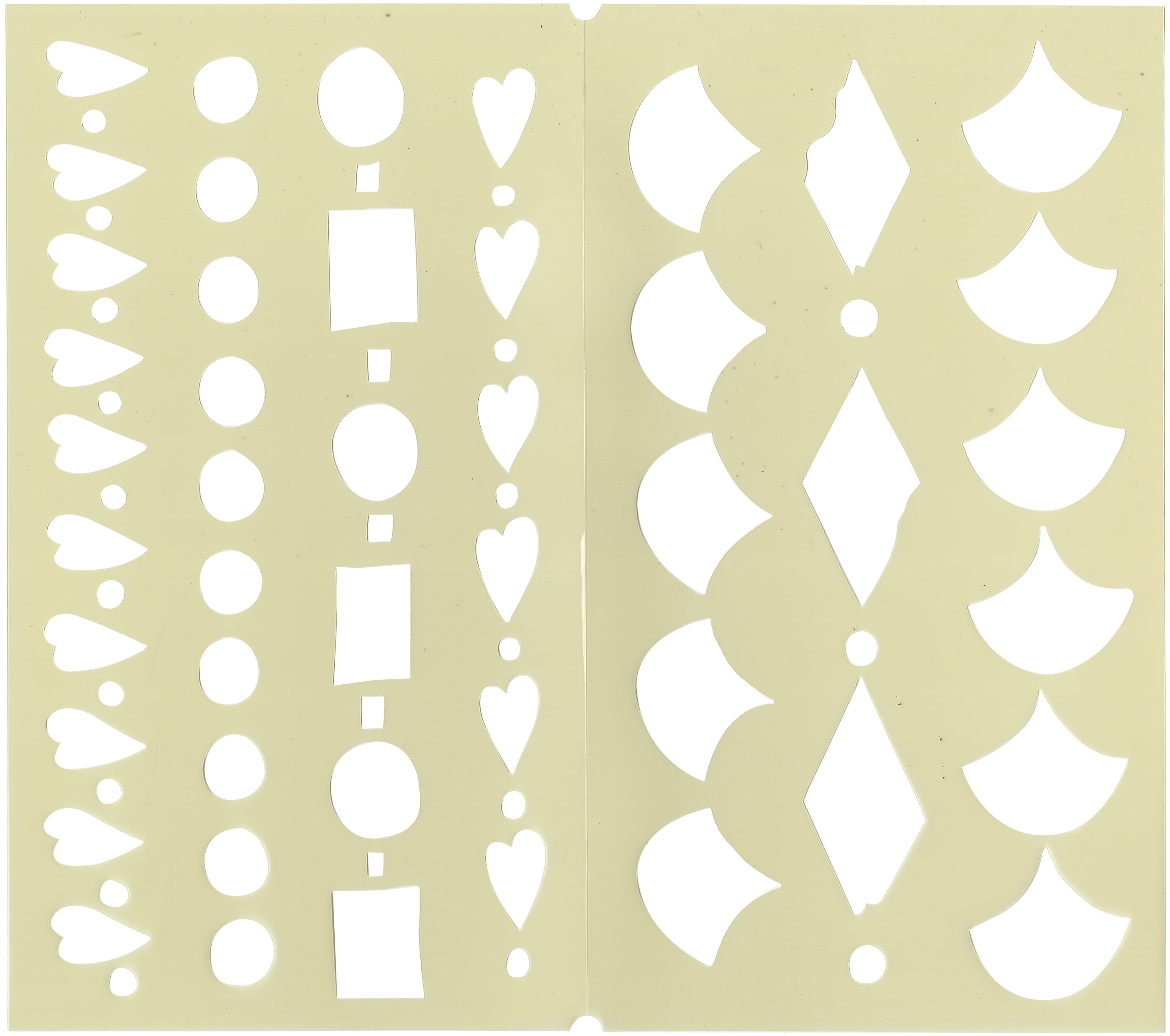 Ranger Dyan Reaveley's Dylusions Dyalog Stencil - Border It Too
