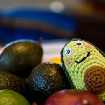 Happy Avocado Amigurumi