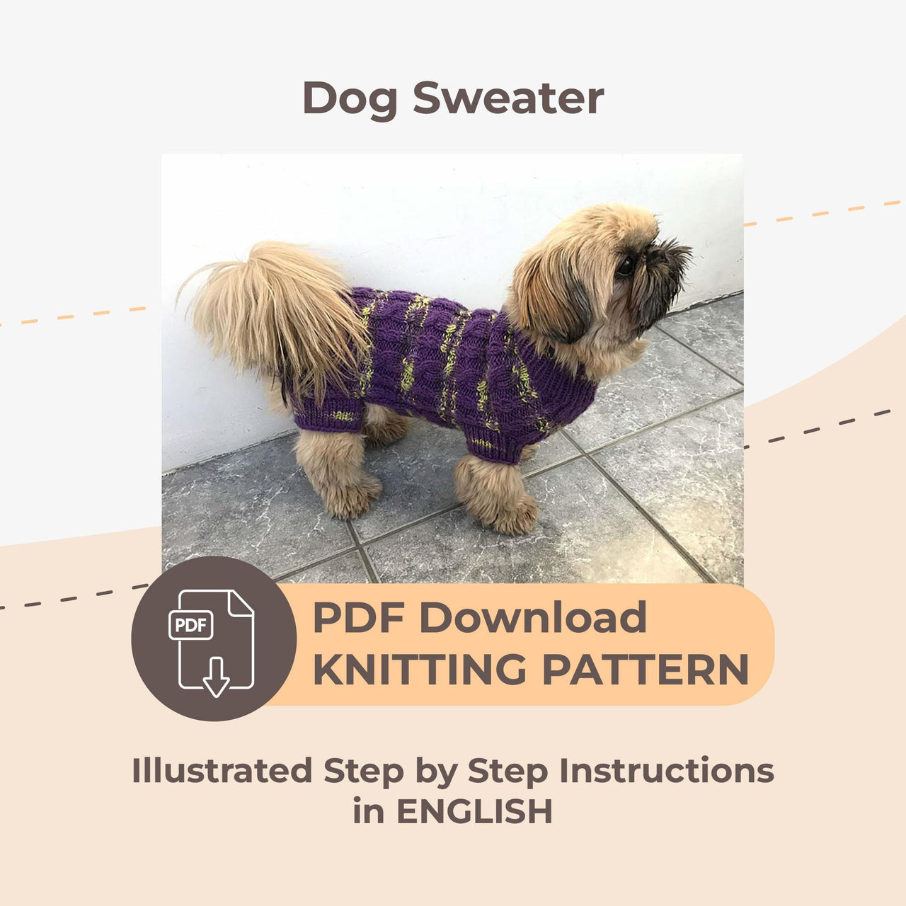 Dog Sweater TOPY FOUR LEGS
