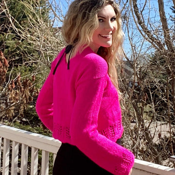 Dianthus Lace Hemmed Top