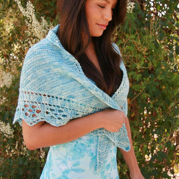 Ocean Spray Shawl