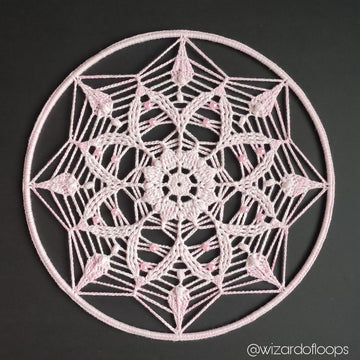 Mandala 'Starlight' crochet pattern