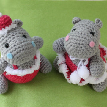 Christmas Hippo