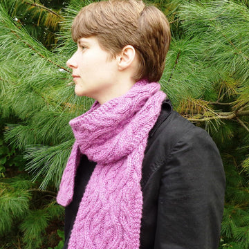 Intertwining Cables Scarf