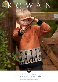 Giraffe Parade Sweater in Rowan Softyak DK - Downloadable PDF