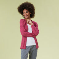 Rehoboth Cardigan - Knitting Pattern for Women in Tahki Yarns Coronado by Tahki Yarns