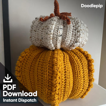 3D Crochet Pumpkin Pattern