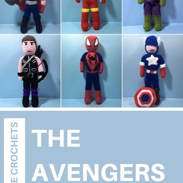 6 Avengers Crochet Pattern