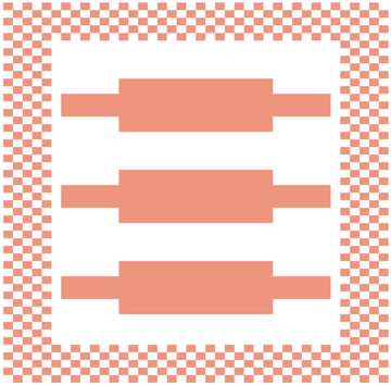 Rolling Pin Dishcloth
