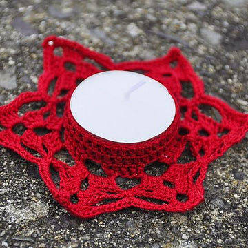 Star Candle Holder Pattern