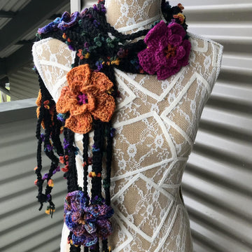 String of Flowers Scarf