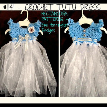 1141-Crochet Tutu Dress