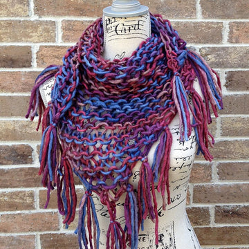 Bulky Triangle Scarf