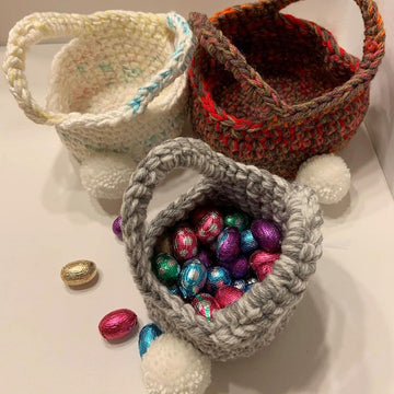 Bunny Basket to Crochet