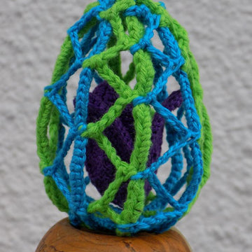 Easter Egg with a flower
