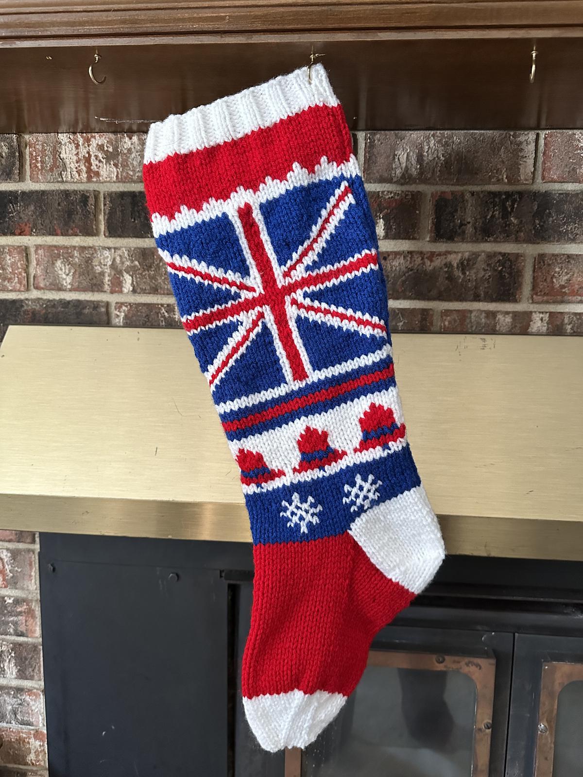 Union Jack Stocking