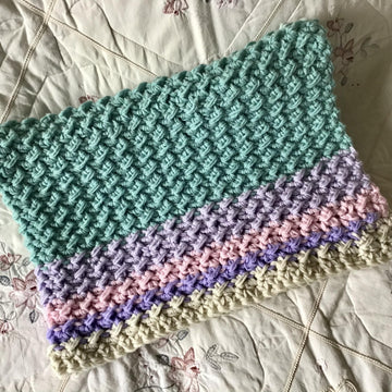 Pastel Dreams Baby Blanket