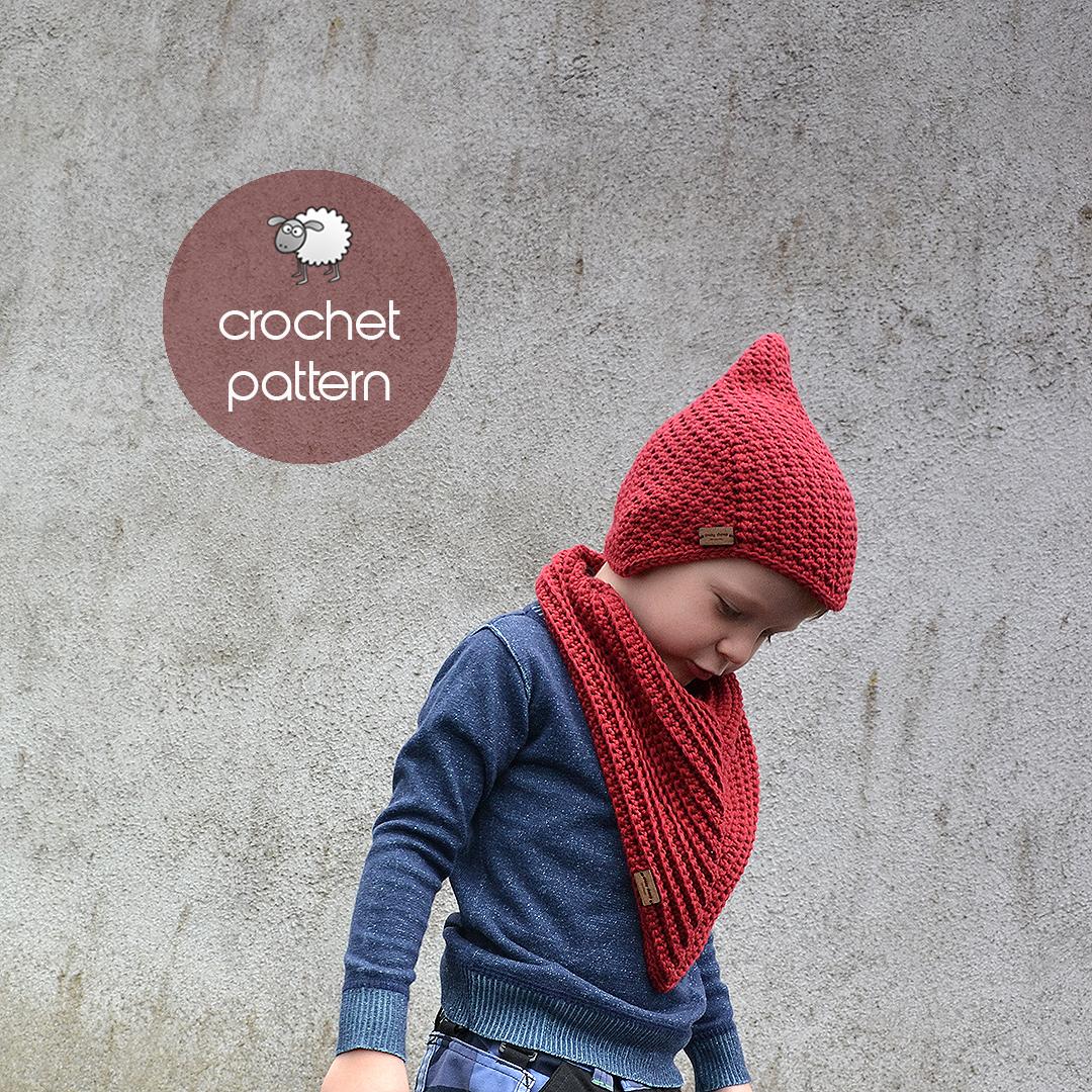 Deoir Hat & Kerchief Spring Autumn Unisex Set