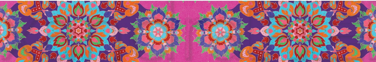 Alexandra Renke Washi Tape 30mmX10m - Pink Mandala, Ornamentic 2