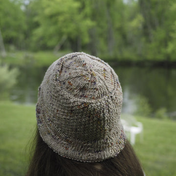 Pressed Flower Bucket Hat