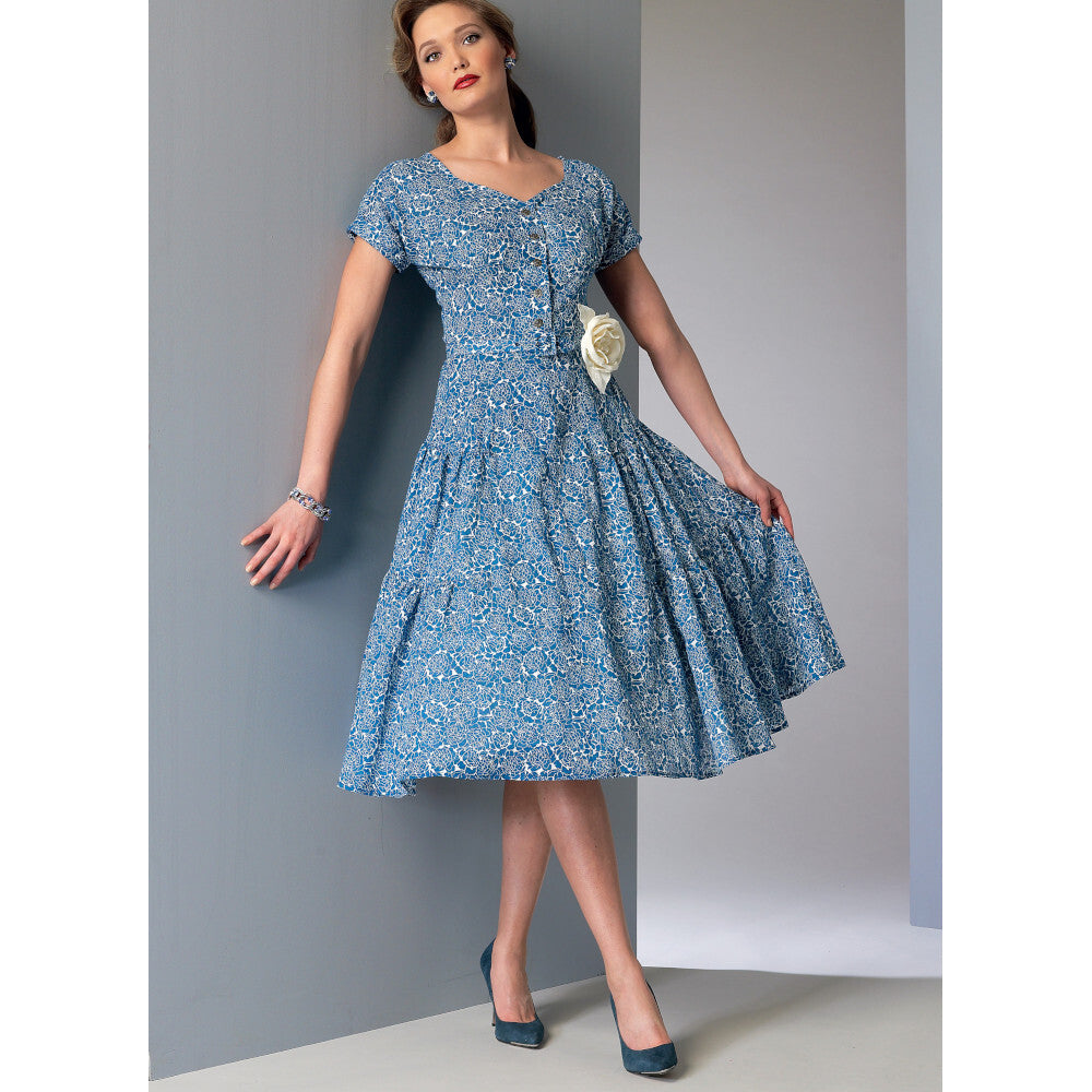 Vogue Misses' Dress and Belt V9106 - Sewing Pattern