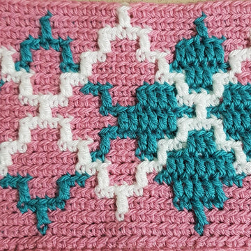 Mosaic Argyle Scarf