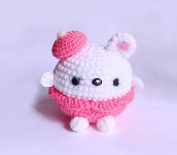 Bear Crochet Pattern with Beret