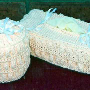 Easy Knit Bathroom Set