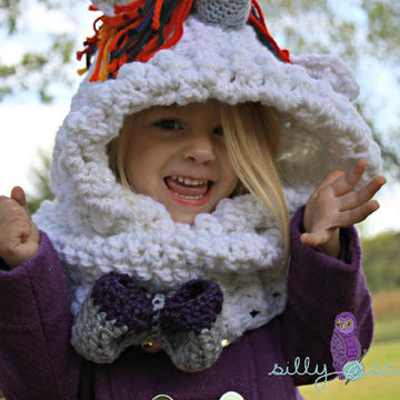 Sparkles the Unicorn Cowl