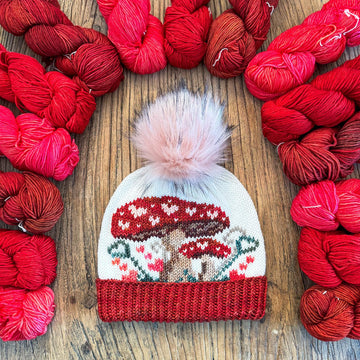 Love Mushroom Beanie