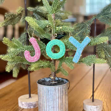 Christmas Letter Ornaments