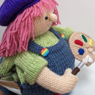 Annie the artist Tea cosy