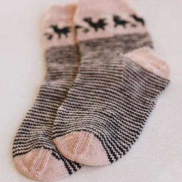 Tiny Ravens Socks